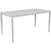 Brafab Bigby eettafel Light grey, 144x76 cm