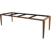 Cane-Line Aspect eettafel Fossil black-teak 280 cm