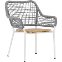 Venture Home Amora leunstoel tuin grijs.