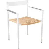 Brafab DK Tuinstoel Aluminium/Rotan 2 stuks