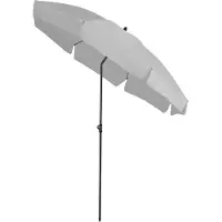 Coppens Platinum Aruba parasol 200 cm licht grijs - |