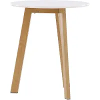 Venture Home Leonora eetkamertafel Ø65cm wit.