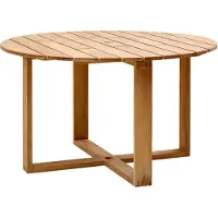 Cane-Line Endloss eettafel rond teak Ø130 cm