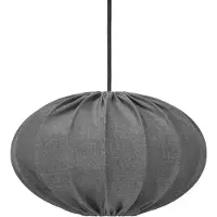 PR Home Hilma hanglamp buiten, grijs Ø 60 cm Hilma, dimbaar, alu / grijs / zink, Kunststof