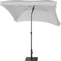 Platinum sun & shade Platinum Aruba 200 x 130 cm Volant licht Grijs - |