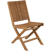 Brafab Julita tuinstoel teak naturel inklapbaar