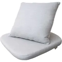 Cane-Line Moments stoel kussenset Natté light grey