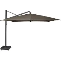 Platinum Zweefparasol Icon Premium Havanna (400 x 300 cm)