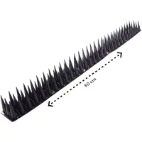 FLOKOO Antiklimstrips 5 meter (10x 50 cm) Zwart