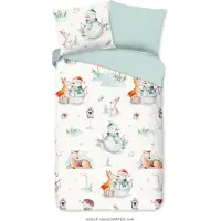 Good Morning kinderdekbedovertrek Magic winter - flanel