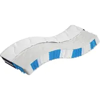 vidaXL Pocketveringmatras middelhard-hard 90x200 cm