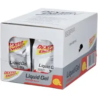 Dextro Energy Liquid Energy Gel - Sinaasappel + Vitamine B - Sportgel - Energie Gel - 18 x 60 gram