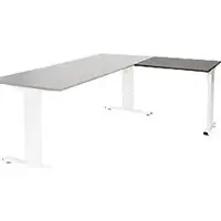 Schaffenburg Linesto Plus Bureau-uitbreiding Rechthoekig Eiken T-Voet 800 (B) x 600 (D) x 655 (H) mm Melamine
