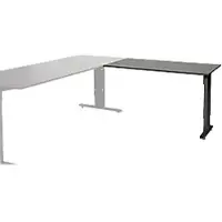 Schaffenburg Linesto Plus Bureau-uitbreiding Rechthoekig Eiken T-Voet 1.200 (B) x 600 (D) x 655 (H) mm Melamine