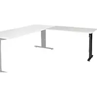 Schaffenburg Linesto Plus Bureau-uitbreiding Rechthoekig T-Voet 1.200 (B) x 600 (D) x 655 (H) mm Melamine
