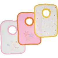 Bianco Blu Babies Slabber - 3 stuks - Roze