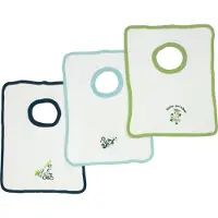 Bianco Blu Babies Slabber - 3 stuks - Blauw
