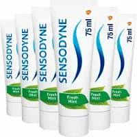 Sensodyne 6x Sensodyne Tandpasta Fresh Mint 75 Ml