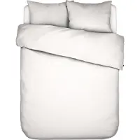Essenza Dekbedovertrek Minte White Satijn-200 x 200 / 220 cm | 2-Persoons