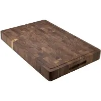 Shinrai Japan - Premium Snijplank van Walnotenhout - 45 x 30 x 4.5 cm - Luxe en Duurzame Keukenplank met Handvat