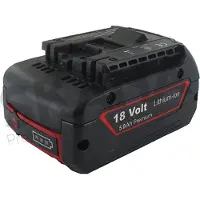 Bosch 18V - 5.0A lithium/ion accu geschikt voor BOSCH elektrisch gereedschap