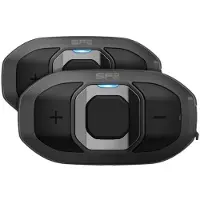 Sena Bluetooth communicatiesysteem voor motorfiets - - SF2 - Zwart - Set van 2 - Dubbel pakket
