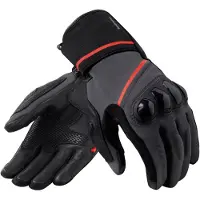 REV'IT! Summit 4 H2O Handschoenen Zwart Grijs Maat XL