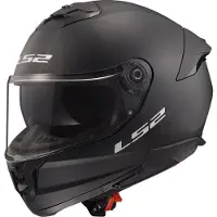 LS2 FF808 Stream II Mat Zwart Integraalhelm Maat M