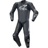 Alpinestars Missile V2 Ward, leren pak 1st. ,zwart/grijs ,54