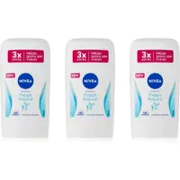 Nivea Deo Stick - Fresh Natural - 3 x 50 ml