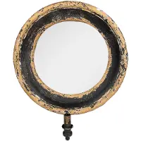 Clayre & Eef Spiegel 50x18x60 cm hout glas wandspiegel