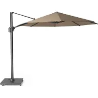 Platinum Zweefparasol Challenger T1 Taupe Ø350 cm