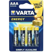 Varta Batterij Energy AAA - 4 Stuks