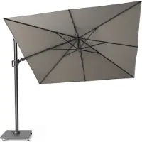 Platinum Hangparasol Challenger T2 Premium aluminium 3 x 3 m manhattan