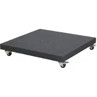 Platinum Parasolvoet Sorrento Zwart 90 Kg 76 X 76 X 13 Cm