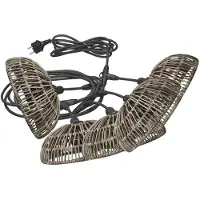 PR Home Hue lichtketting voor buiten, zwart 5-lamps, alu / grijs / zink, Kunststof