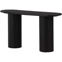 Venture Bianca sidetable 40x130cm zwart.