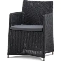 Cane-Line Diamant armstoel Graphite