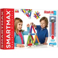 Smart Max Start XL - Magnetisch Bouwspeelgoed - 42-Delige Basisset met Grote Elementen - Educatief Speelgoed voor Peuters en Kleuters - Vanaf 1 Jaar