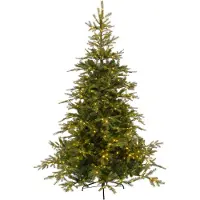 Everlands Grandis Fir kunstkerstboom groen Micro LED H180 cm D132 cm 400 lampjes Everlands