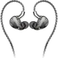 Fiio FA19 - In-ear monitors - 4x BA drivers - Zilver Zwart