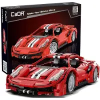 Cada Red Devil - Supercar - C61049W - Compatible met de grote merken - Bouwset, constructieset - DIY - 1126 onderdelen