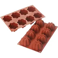 Silikomart Sf 154 Charlotte - Silicone Mould Ø70 H 41 Mm
