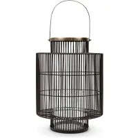 Rivièra Maison Yuni Lantern (Zwart, 39x48.5x39cm)