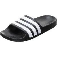 Adidas Strand-/badschoen 'Adilette Aqua' zwart / wit