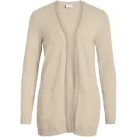 Vila Gebreid vest 'VIRil' lichtbeige