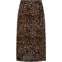 Pieces Rok 'Tala' beige / bruin
