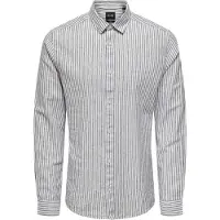 Only & Sons Overhemd 'Caiden' navy / wit