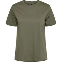 Pieces Shirt 'RIA' olijfgroen