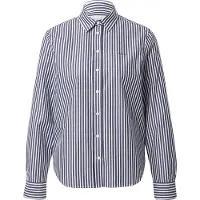 Gant Blouse nachtblauw / offwhite